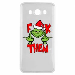 Чехол для Samsung J7 2016 The grinch f*ck them - PrintSalon