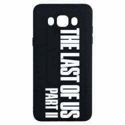 Чехол для Samsung J7 2016 The last of us part 2 logo - PrintSalon
