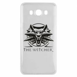 Чехол для Samsung J7 2016 The witcher wolf