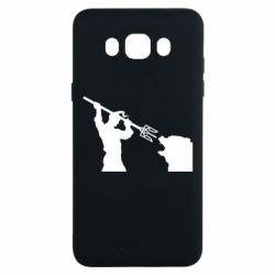Чехол для Samsung J7 2016 Тризубом по морде - PrintSalon
