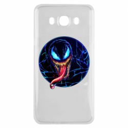 Чохол для Samsung J7 2016 Venom black and blue style - PrintSalon