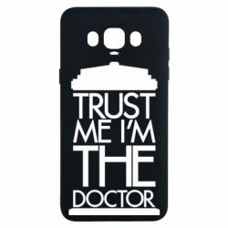 Чехол для Samsung J7 2016 Верь мне я доктор Тардис - PrintSalon