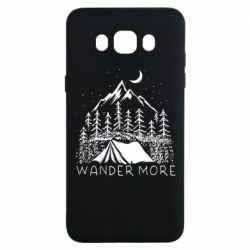 Чехол для Samsung J7 2016 Wander more - PrintSalon