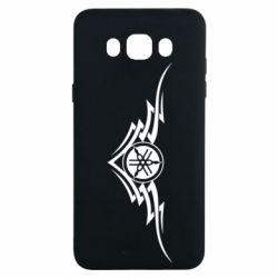 Чехол для Samsung J7 2016 Yamaha Lines Art - PrintSalon