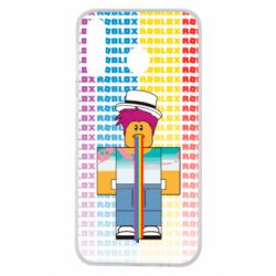 Чехол для Samsung M30 3D Roblox Rainbow - PrintSalon