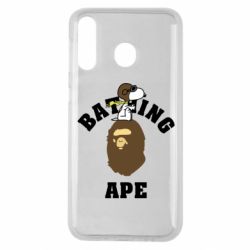 Чехол для Samsung M30 A bathing ape peanuts - PrintSalon