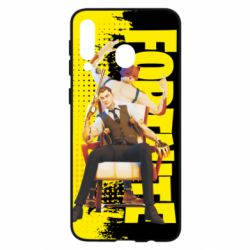 Чехол для Samsung M30 A Boy And His Cat - PrintSalon