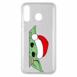 Чохол для Samsung M30 Baby Yoda Santa - PrintSalon