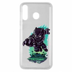 Чехол для Samsung M30 Cute Black panther - PrintSalon