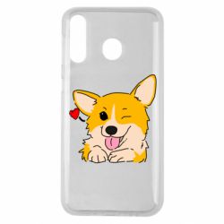 Чехол для Samsung M30 Cute Corgi Puppy
