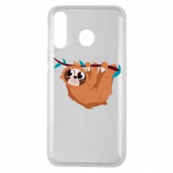 Чехол для Samsung M30 Cute sloth - PrintSalon