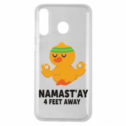 Чехол для Samsung M30 Duck Namast'ay Away - PrintSalon