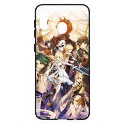 Чехол для Samsung M30 Genshin Impact Characters - PrintSalon