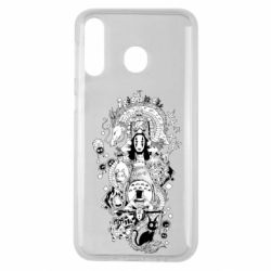 Чехол для Samsung M30 Герои Хаяо Миядзаки - PrintSalon