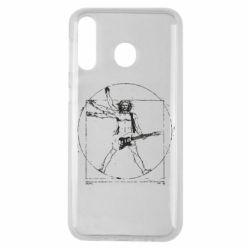 Чехол для Samsung M30 Guitarist Da Vinci - PrintSalon