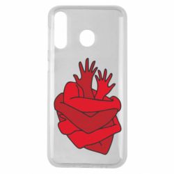 Чехол для Samsung M30 Heart out of hands - PrintSalon