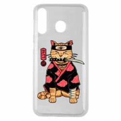 Чехол для Samsung M30 Japanese Akatsuki cat - PrintSalon