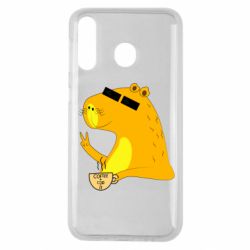 Чехол для Samsung M30 Капибара Программист - PrintSalon