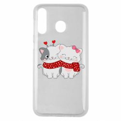 Чехол для Samsung M30 Kittens In Love - PrintSalon