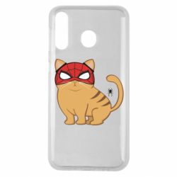 Чехол для Samsung M30 Кот паук - PrintSalon