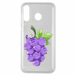 Чехол для Samsung M30 Кот-виноград - PrintSalon