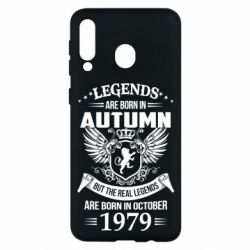 Чехол для Samsung M30 Легенды рождаются. Ваш месяц год рождения (англ.) - PrintSalon