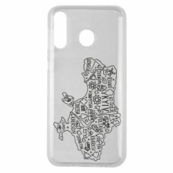 Чехол для Samsung M30 Map Ukraine