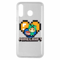 Чохол для Samsung M30 Minecraft Girl - PrintSalon