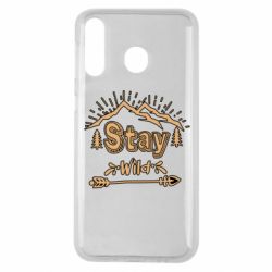 Чехол для Samsung M30 Mountains - Stay Wild - PrintSalon