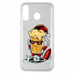 Чехол для Samsung M30 New Year's beer - PrintSalon