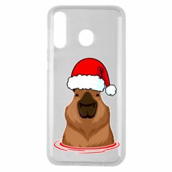 Чехол для Samsung M30 Новогодняя капибара - PrintSalon