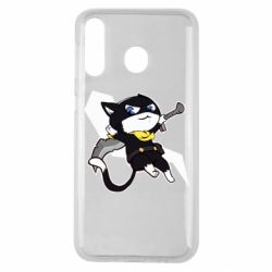 Чехол для Samsung M30 Persona 5 Morgana-PrintSalon Чехол для Samsung M30 Persona 5 Morgana