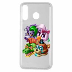 Чехол для Samsung M30 Персонажи FNAF - PrintSalon
