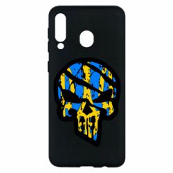 Чохол для Samsung M30 Punisher Coat of arms of Ukraine - PrintSalon