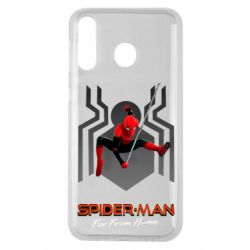 Чехол для Samsung M30 Spiderman No Way Home web - PrintSalon