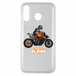 Чехол для Samsung M30 Sport Bike Art - PrintSalon