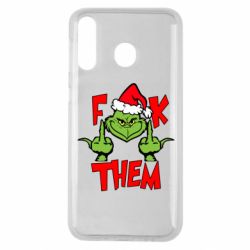 Чехол для Samsung M30 The grinch f*ck them - PrintSalon