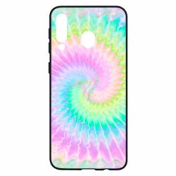 Чохол для Samsung M30 Tie dye spiral - PrintSalon
