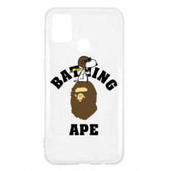 Чехол для Samsung M31 A bathing ape peanuts - PrintSalon