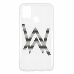 Чехол для Samsung M31 Alan Walker logo stripes - PrintSalon