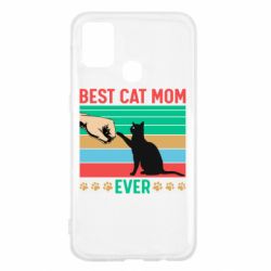 Чехол для Samsung M31 Best cat mom ever - PrintSalon