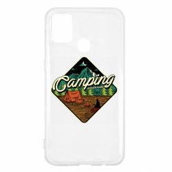 Чехол для Samsung M31 Camping and forest - PrintSalon