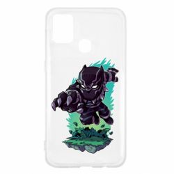 Чехол для Samsung M31 Cute Black panther - PrintSalon