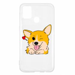 Чехол для Samsung M31 Cute Corgi Puppy - PrintSalon