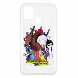Чехол для Samsung M31 Cyberpunk: Edgerunners - PrintSalon