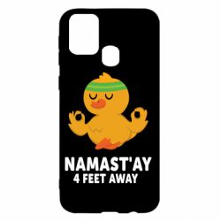 Чехол для Samsung M31 Duck Namast'ay Away - PrintSalon