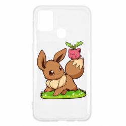 Чохол для Samsung M31 Eevee with Hoppip - PrintSalon