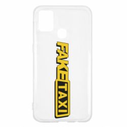 Чехол для Samsung M31 Fake taxi logo 2 - PrintSalon