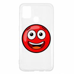 Чехол для Samsung M31 Funny Red Ball - PrintSalon