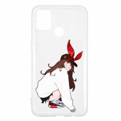 Чехол для Samsung M31 Genshin Impact Amber - PrintSalon